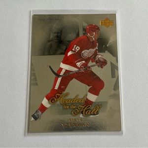 2000 Upper Deck Headed For The Hall Steve Yzerman Card